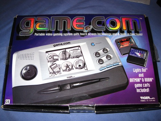 Surely not 5! Tiger game.com console box