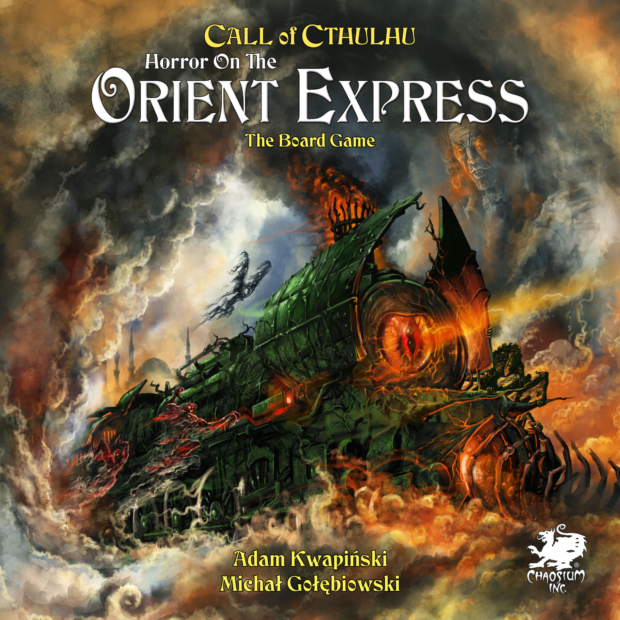 Horror on the Orient Express Board Game Reaches Backers