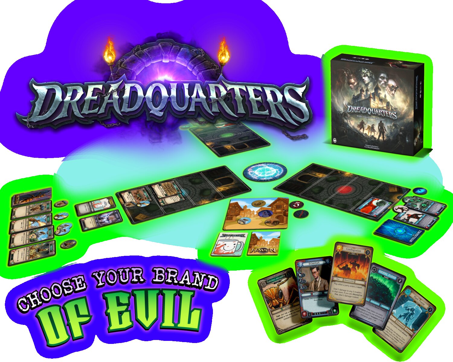Featured image for Dreadquarters Lets You Build a Supervillain Lair on Kickstarter