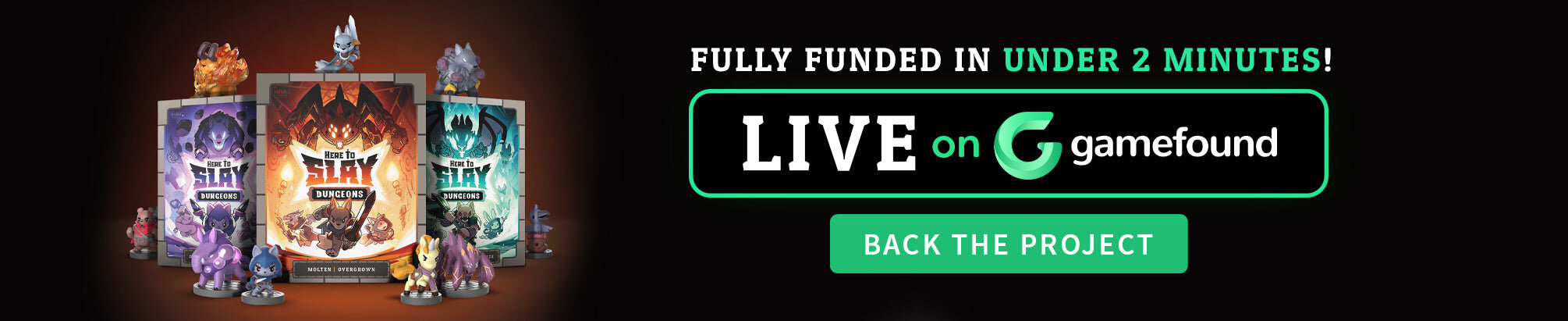 Featured image for Here to Slay Dungeons Raises Over $2.5M on Gamefound