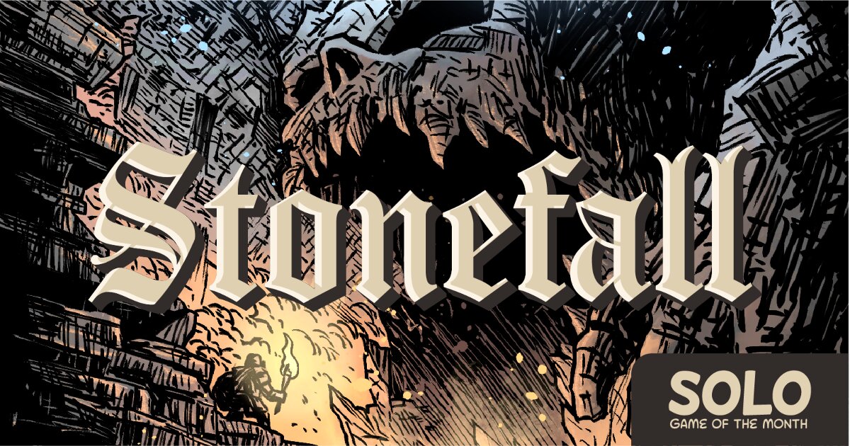 Stonefall Leads a Band of Dwarves Out of a Doomed Mine