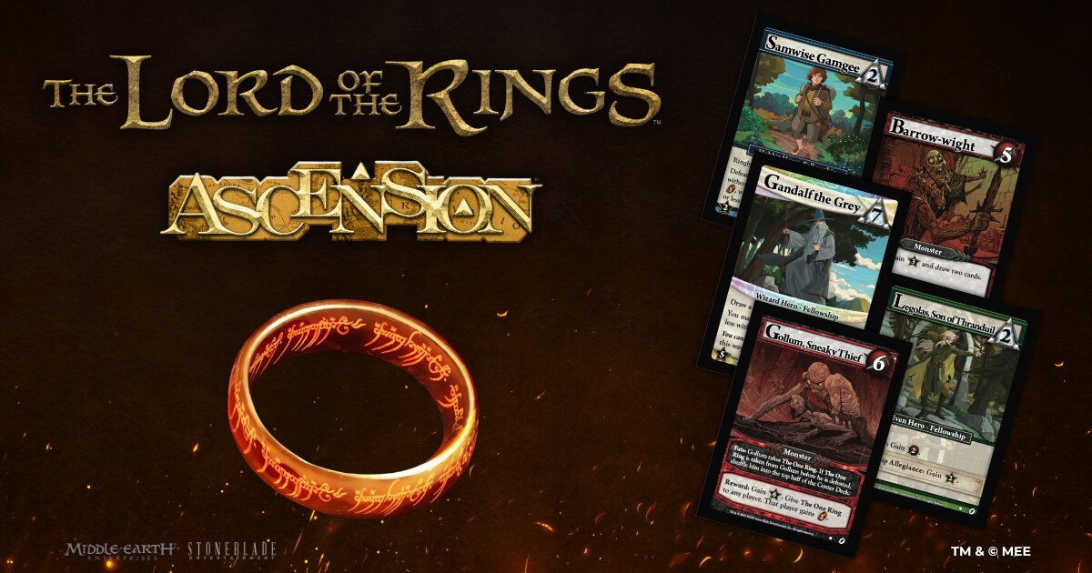 Lord of the Rings: Ascension Brings Deckbuilding to Middle-earth