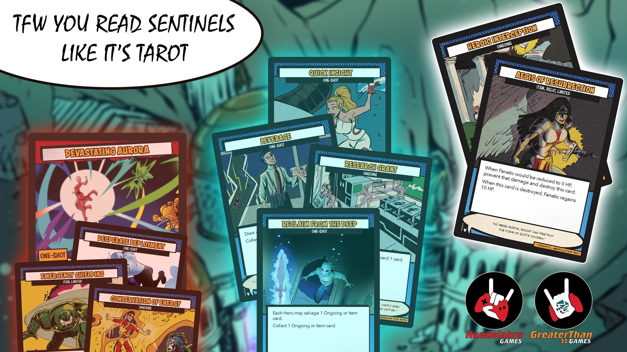 Handelabra Buys Sentinel Comics After Greater Than Games Collapse