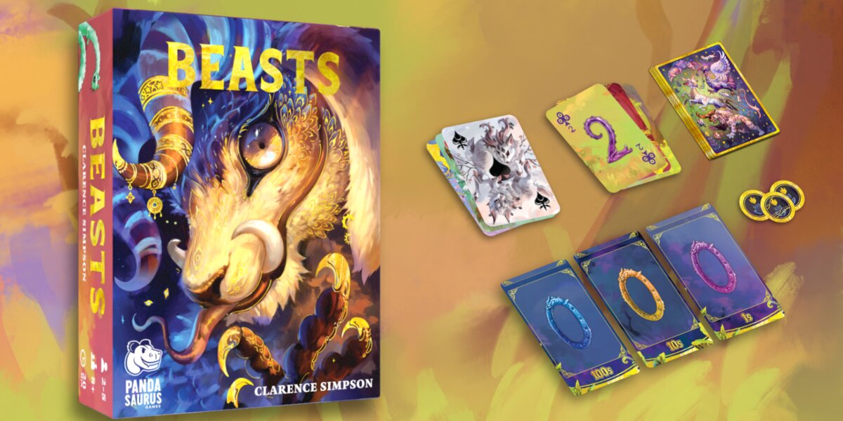 Beasts Is Pandasaurus' Silent Co-op Card Game for Gen Con