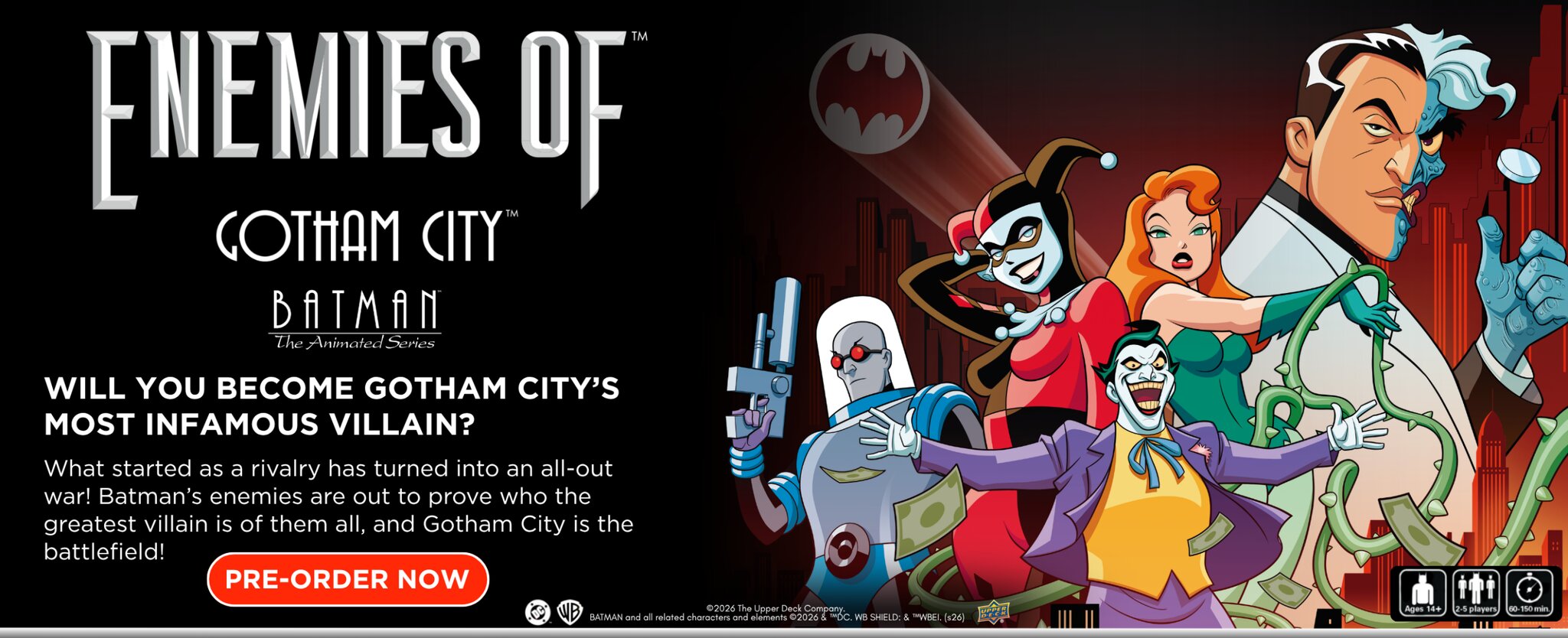 Featured image for Enemies of Gotham City Turns You Into a Batman Villain