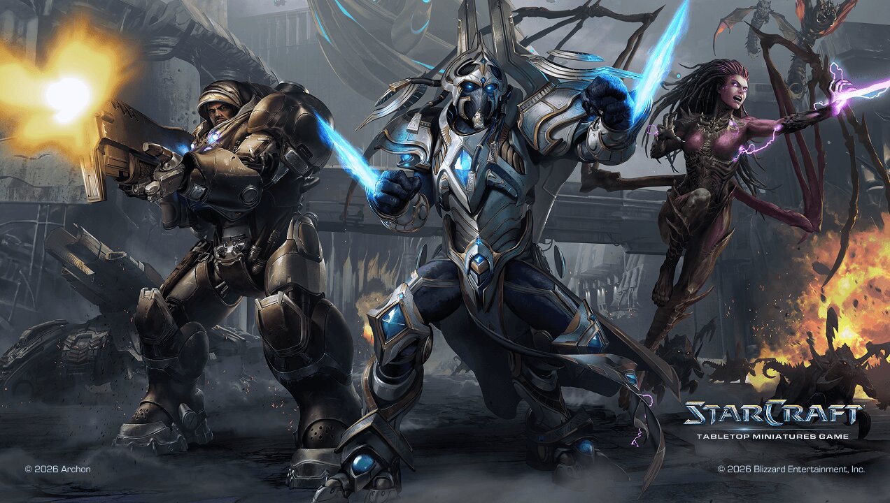 StarCraft Tabletop Miniatures Game Drops Free Rulebook