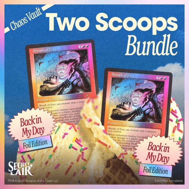 MTG's Back in My Day Secret Lair Forces a Two-Pack Buy