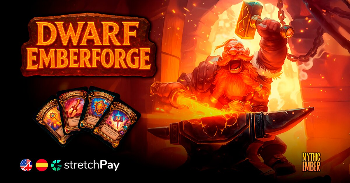 Dwarf Emberforge Forges Legendary Weapons on Gamefound