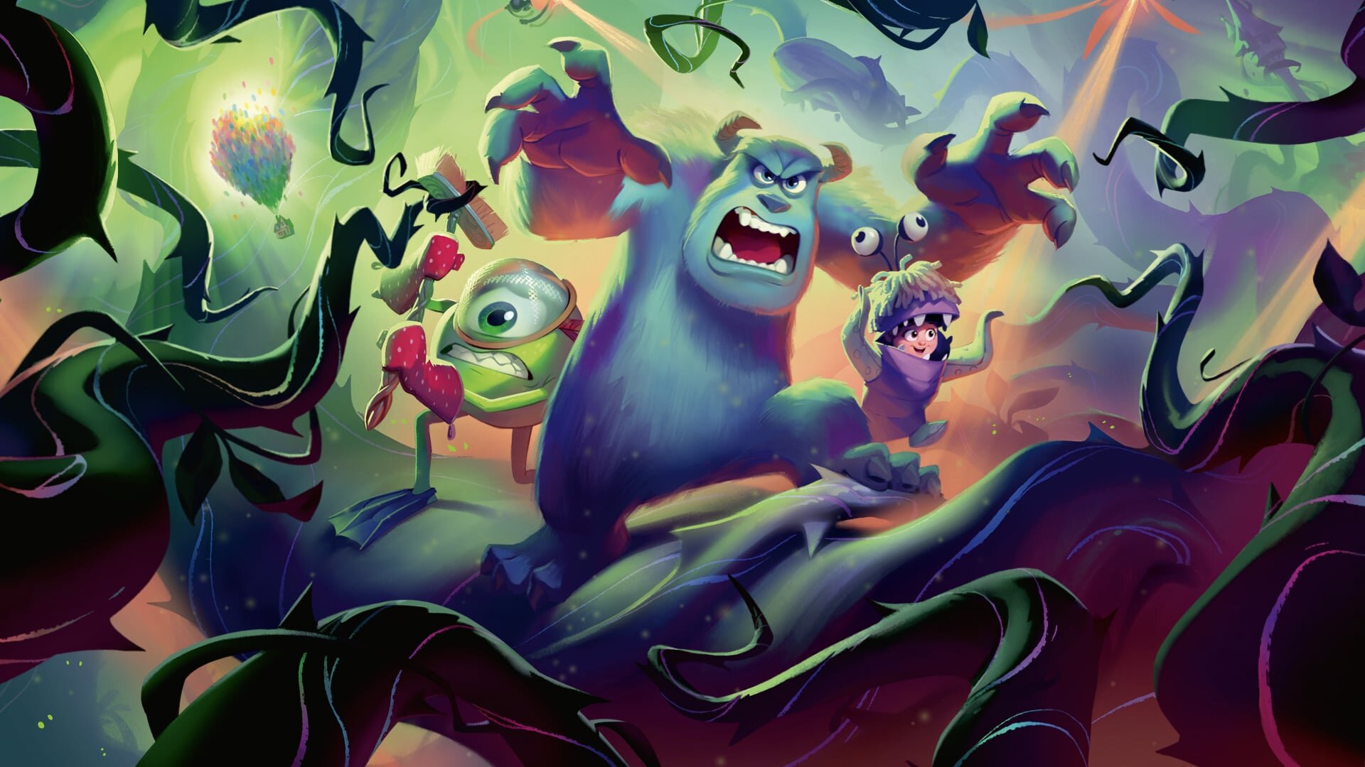 Lorcana Attack of the Vine Brings First Pixar Glimmers