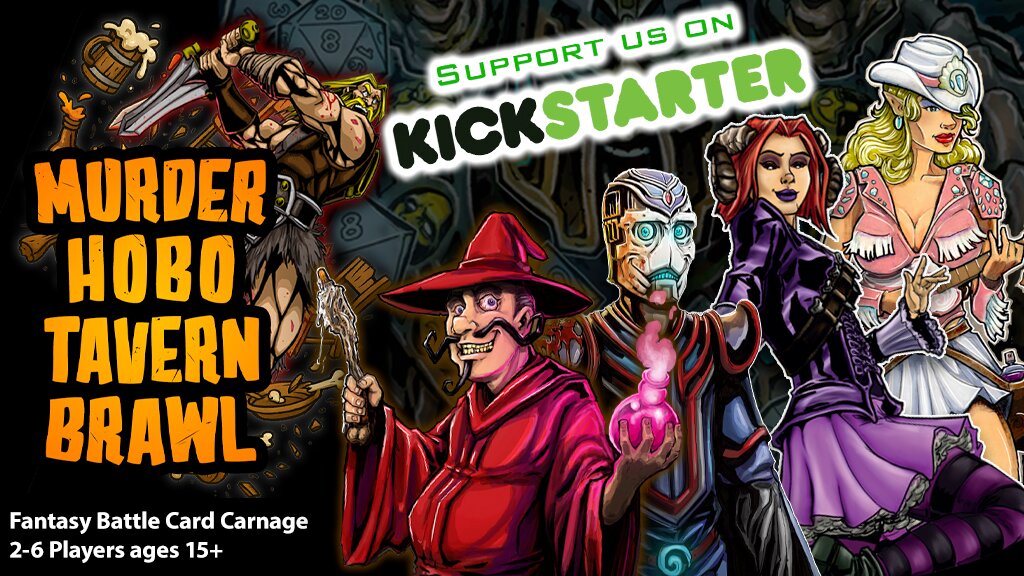 Featured image for Murder Hobo Tavern Brawl! Brings RPG Chaos to Cards