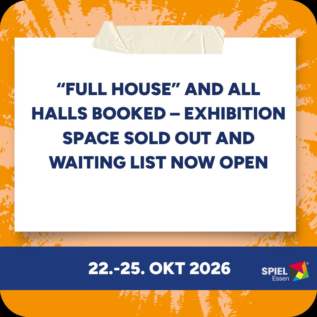 Spiel Essen 2026 Goes All-In With Eight Sold-Out Halls