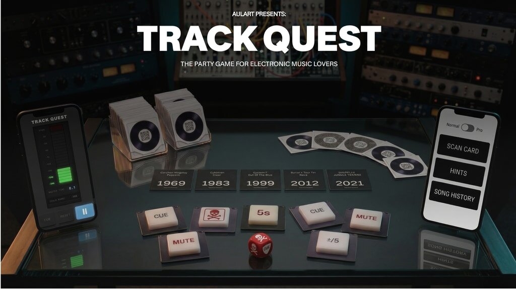 Track Quest Turns Electronic Music History Into a Board Game
