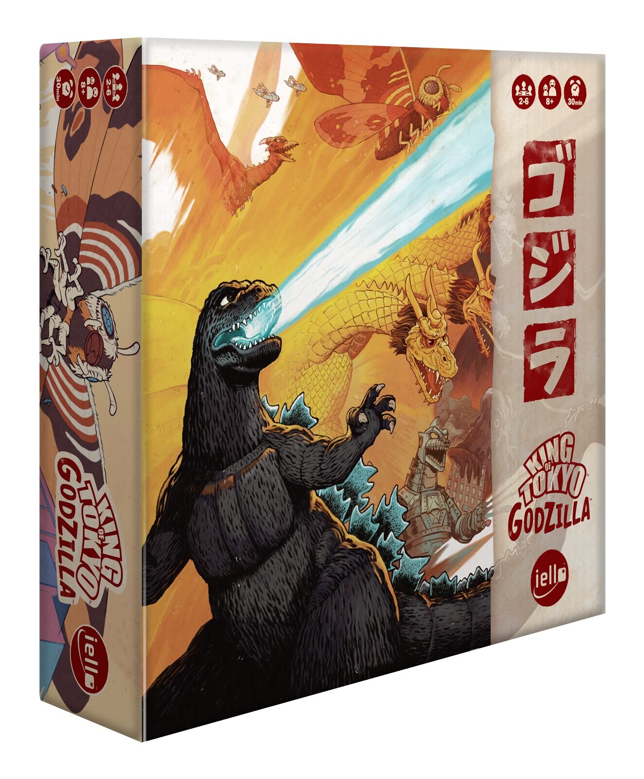 King of Tokyo Godzilla Brings Six Toho Kaiju to the Fight
