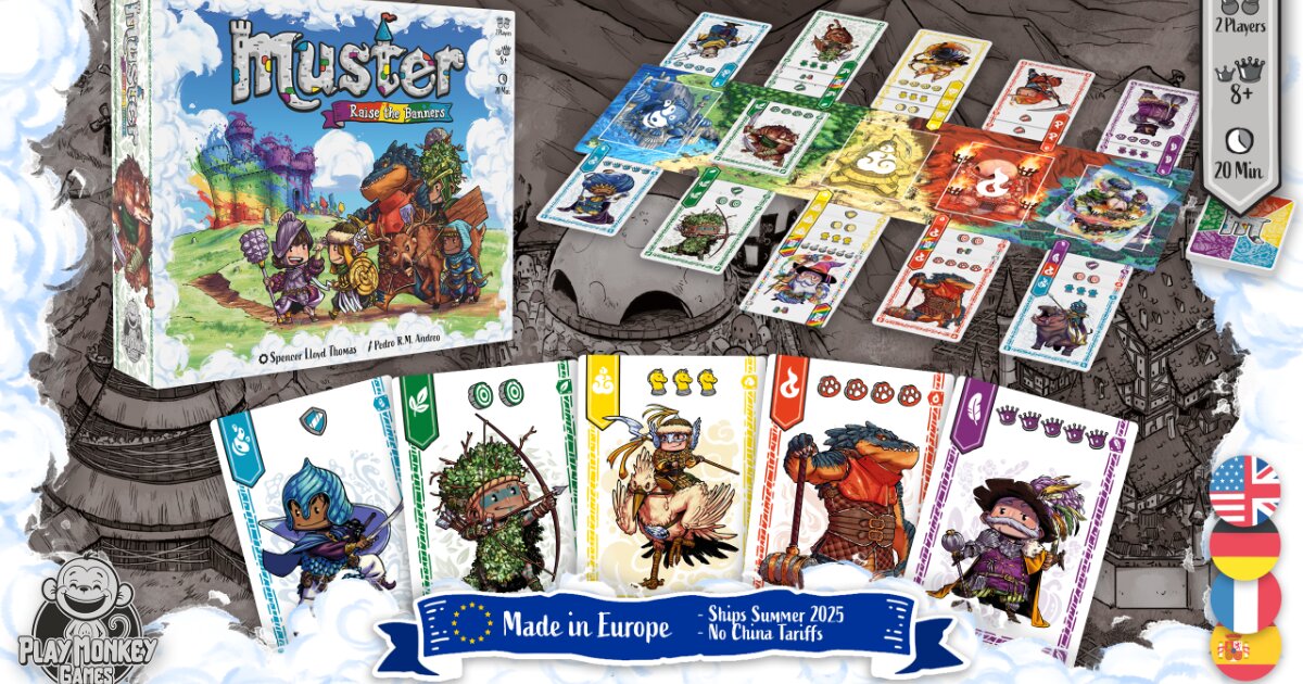 Muster: A Quick Two-Player Castle Duel Gets Expansions