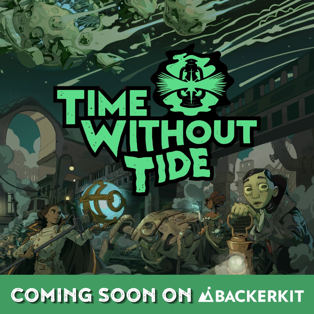 Featured image for Chaosium's Time Without Tide Drops d100 for a d6 Pool