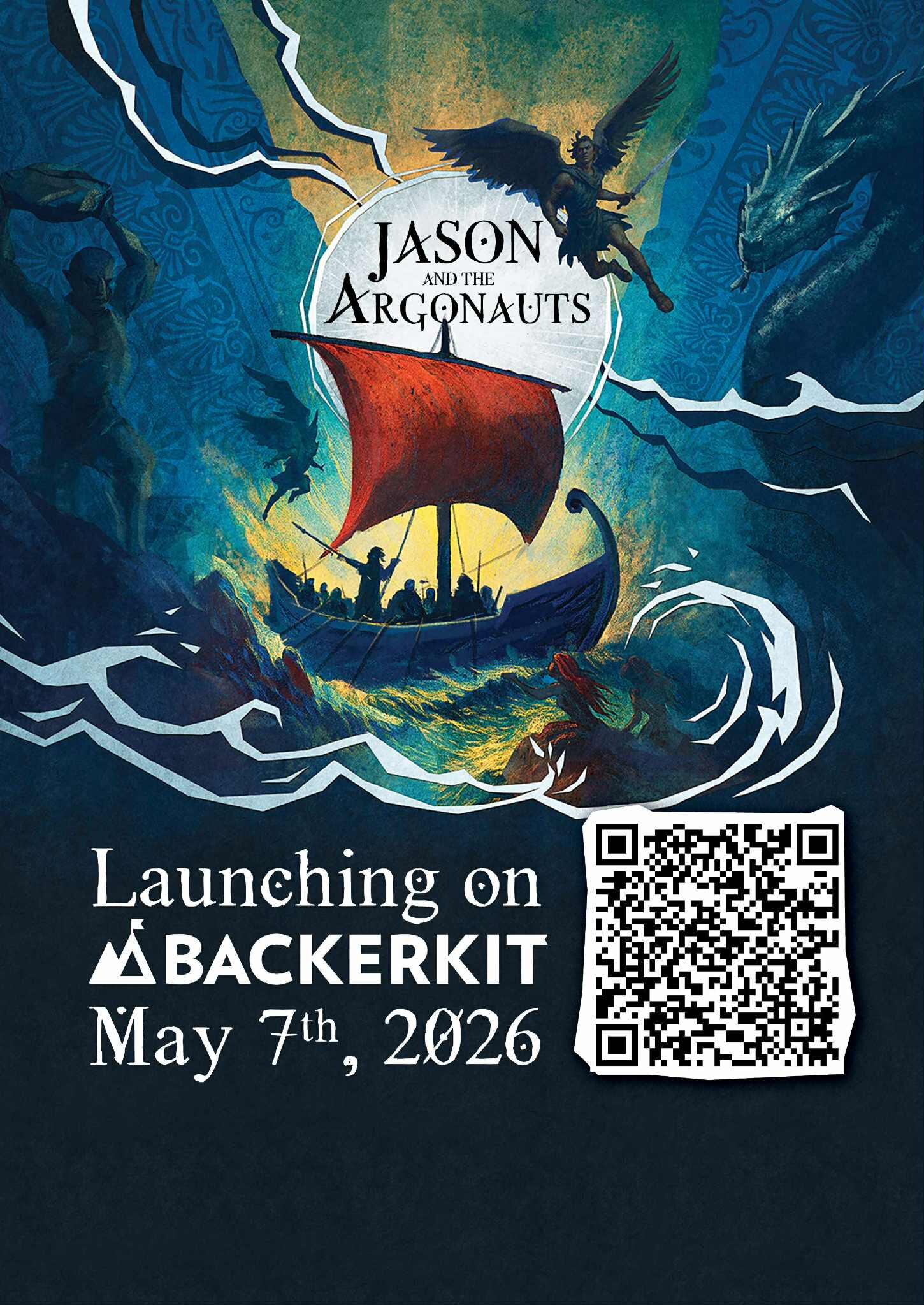 Jason and the Argonauts Sails Onto BackerKit on 7 May