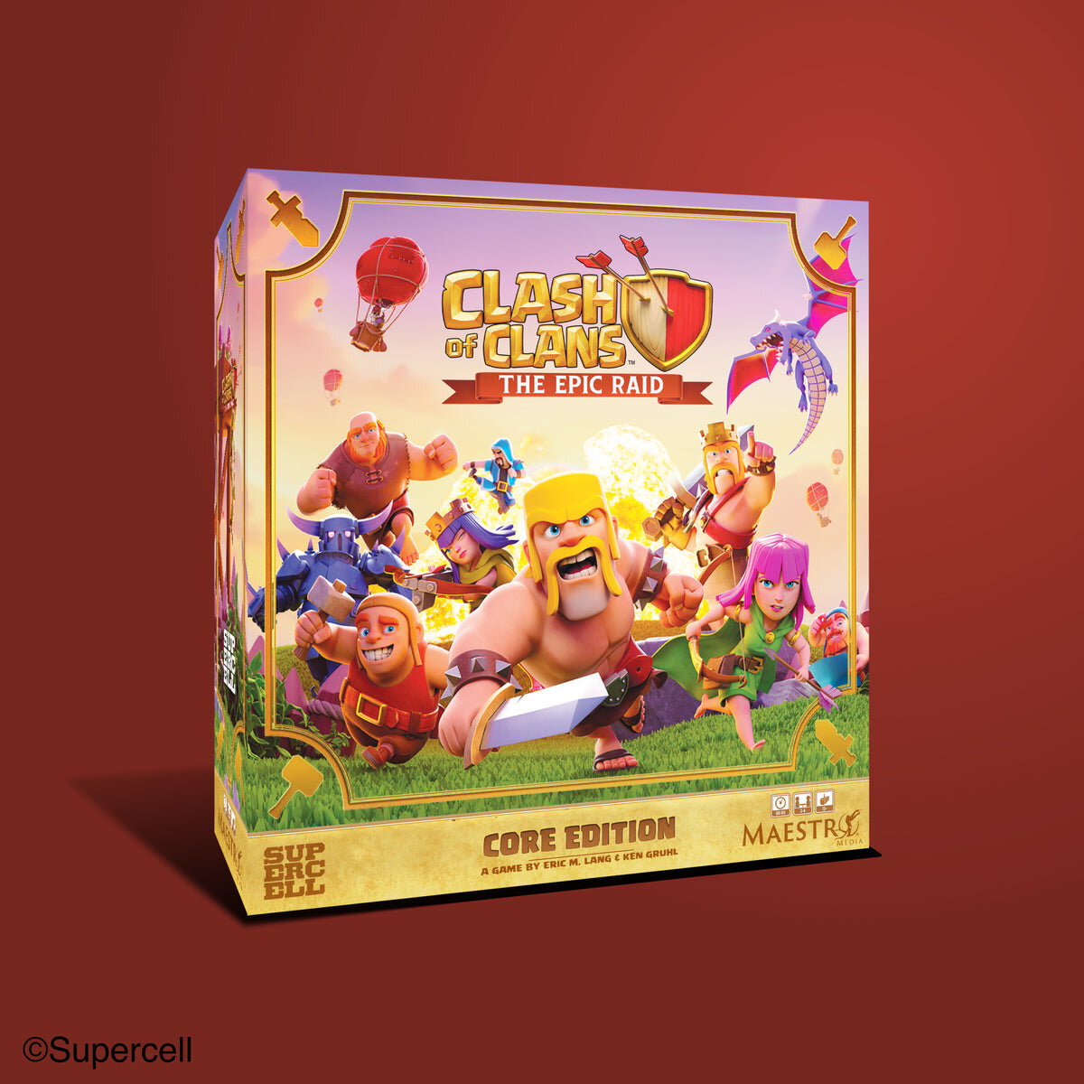 Featured image for Clash of Clans Becomes a Board Game From Eric M. Lang