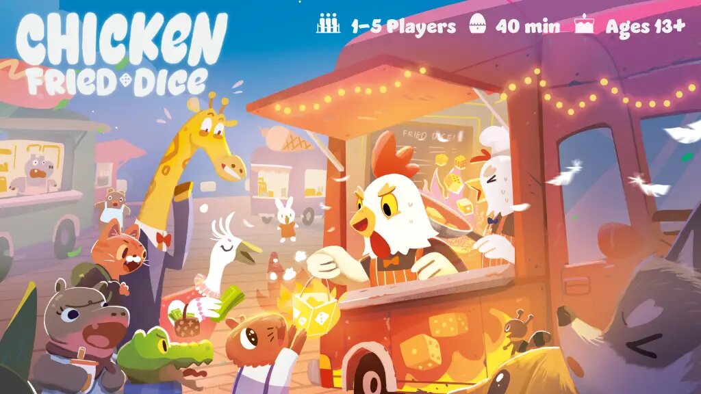 Chicken Fried Dice Ends on Kickstarter This Friday