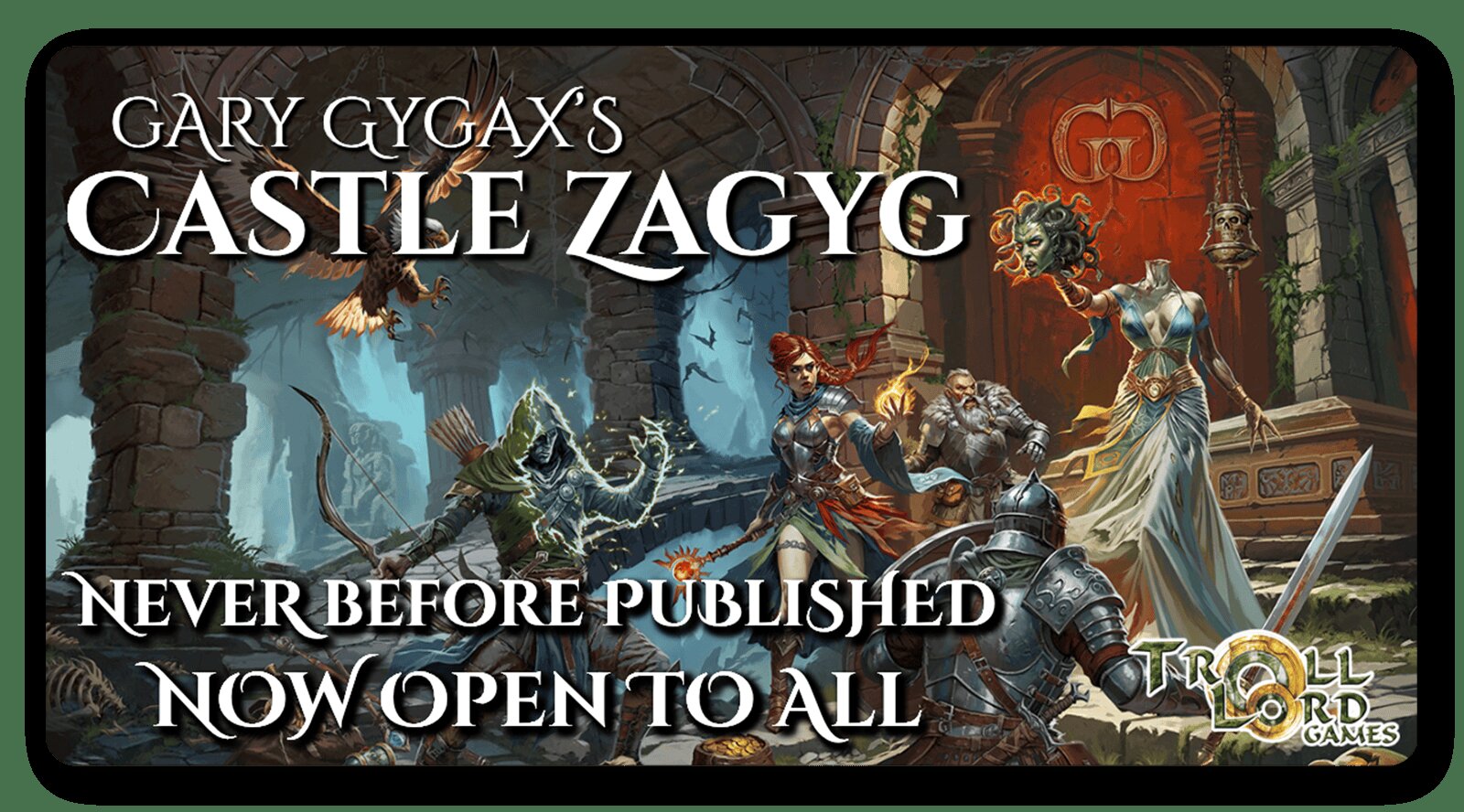 BackerKit Mega Dungeon Month Unites 30 Campaigns and Two Lost Gygax Dungeons