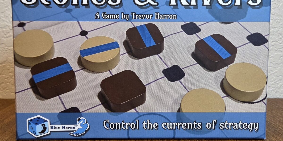Featured image for Stones & Rivers Is a Flip-and-Push Abstract Duel