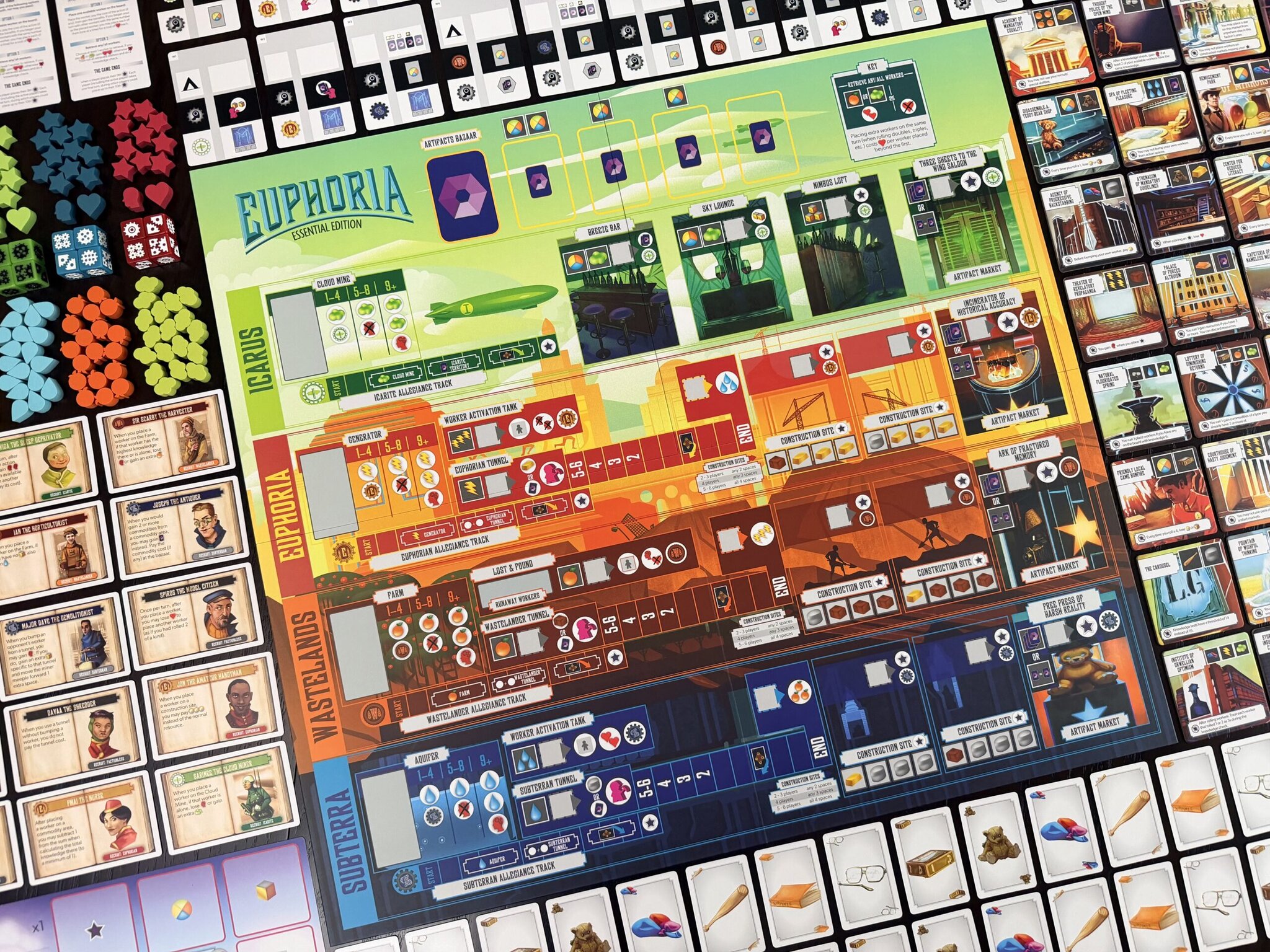 Euphoria: Essential Edition Revives Stonemaier's Dystopia