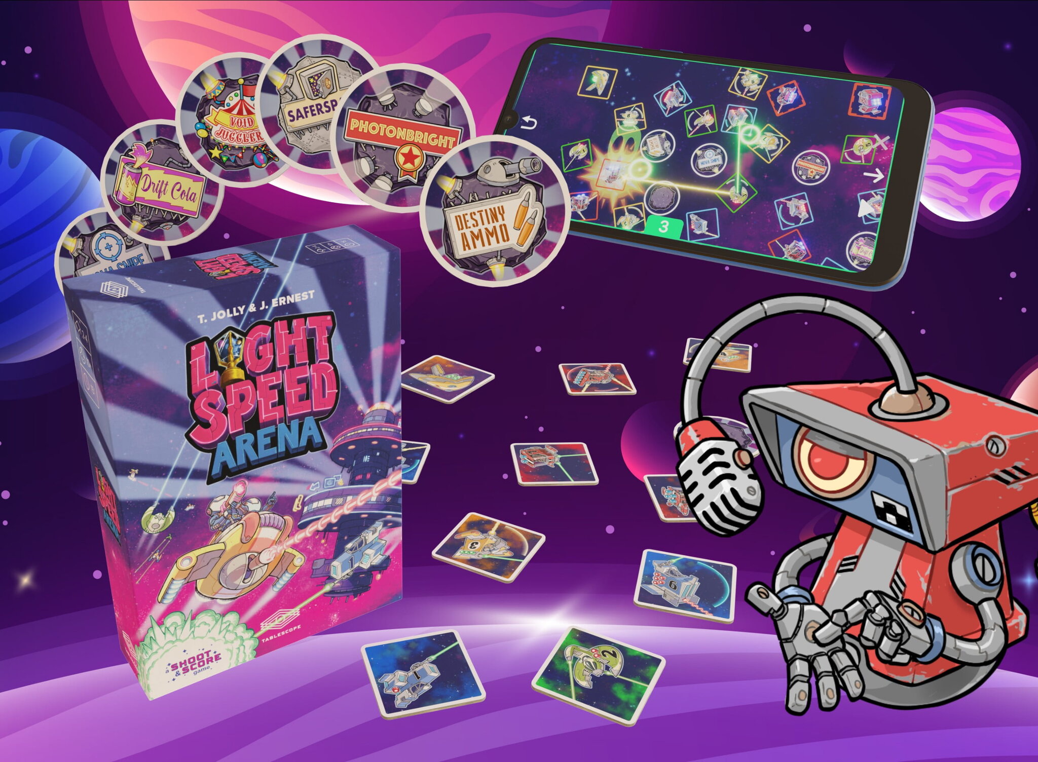 Light Speed: Arena Wins GeekDad's 2025 Game of the Year