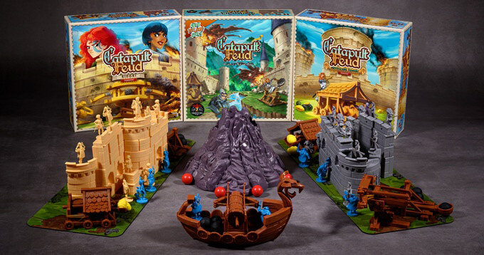 Catapult Feud: Winter Wonderland Brings Snowy Castle Sieges