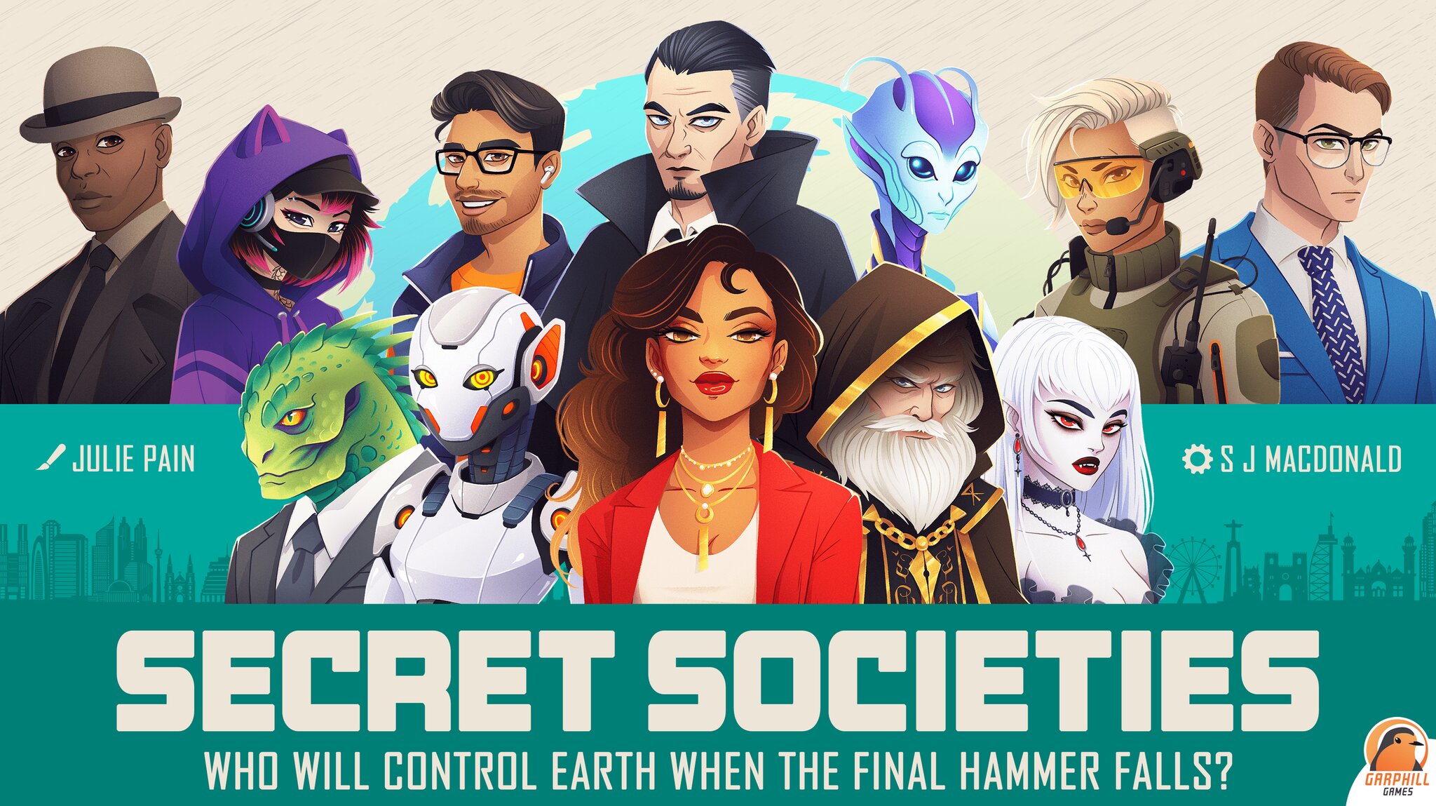 Shem Phillips' Secret Societies Lands Direct at Garphill Games