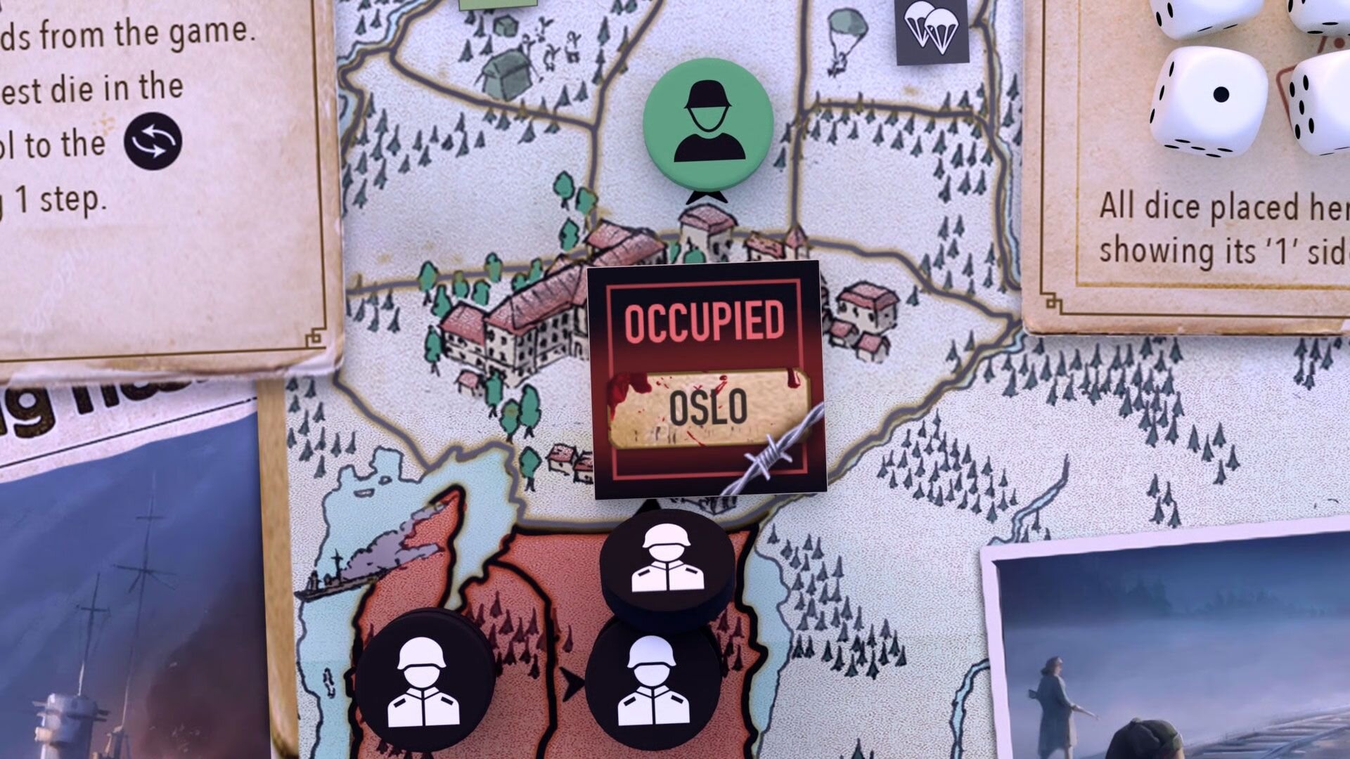 Featured image for Crown & Courage Is a Solo Game of Norway's 1940 Escape