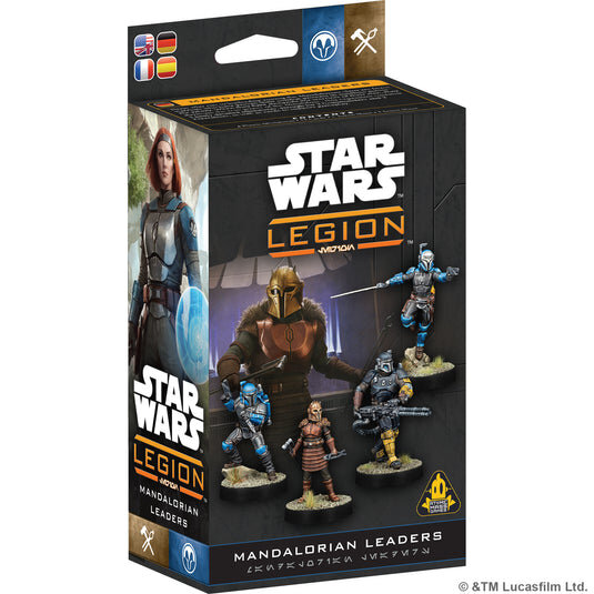 Star Wars Legion's Mandalorian Leaders Pack Lands 19 June