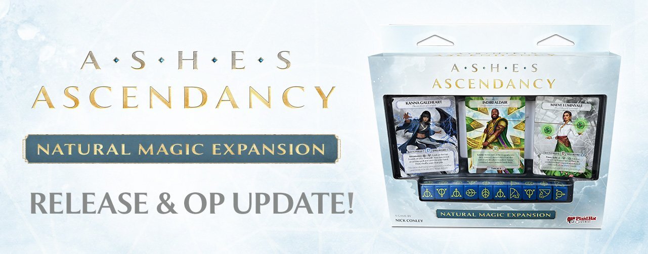 Ashes: Ascendancy Adds Two Phoenixborn in Natural Magic