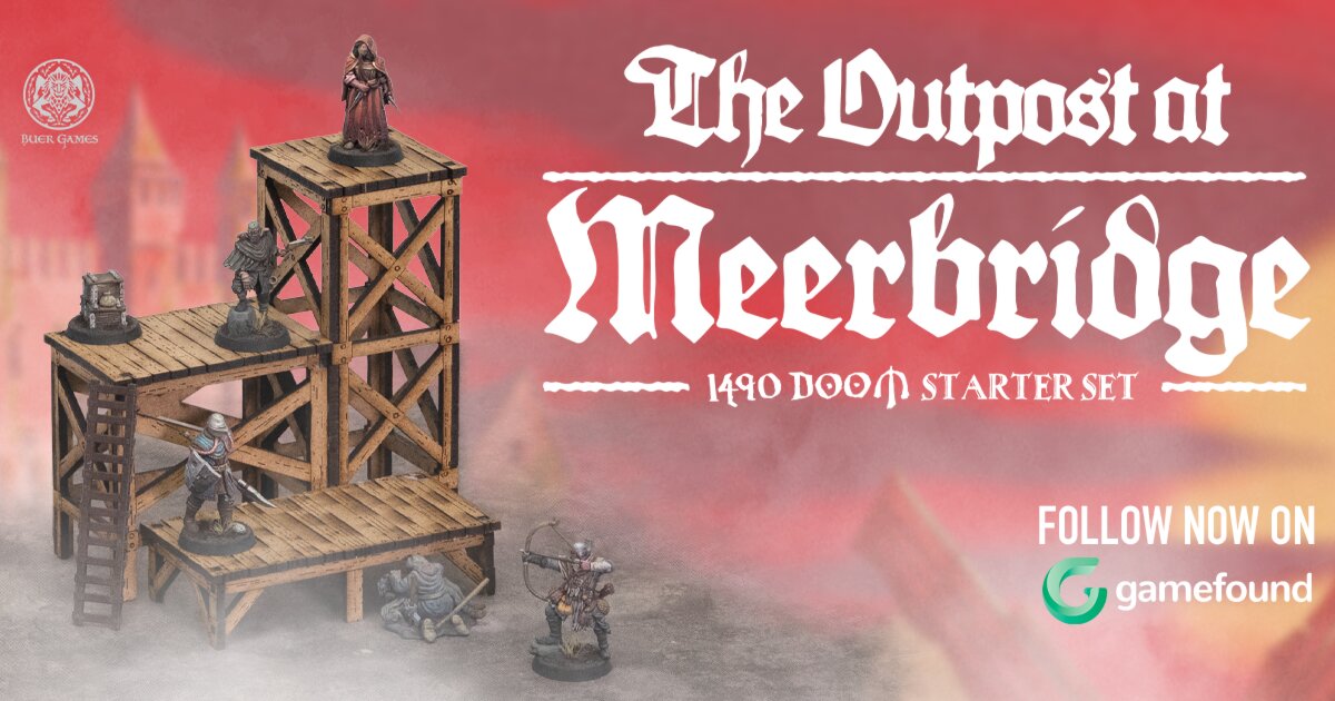 1490 Doom: The Outpost at Meerbridge Starter Set Lands