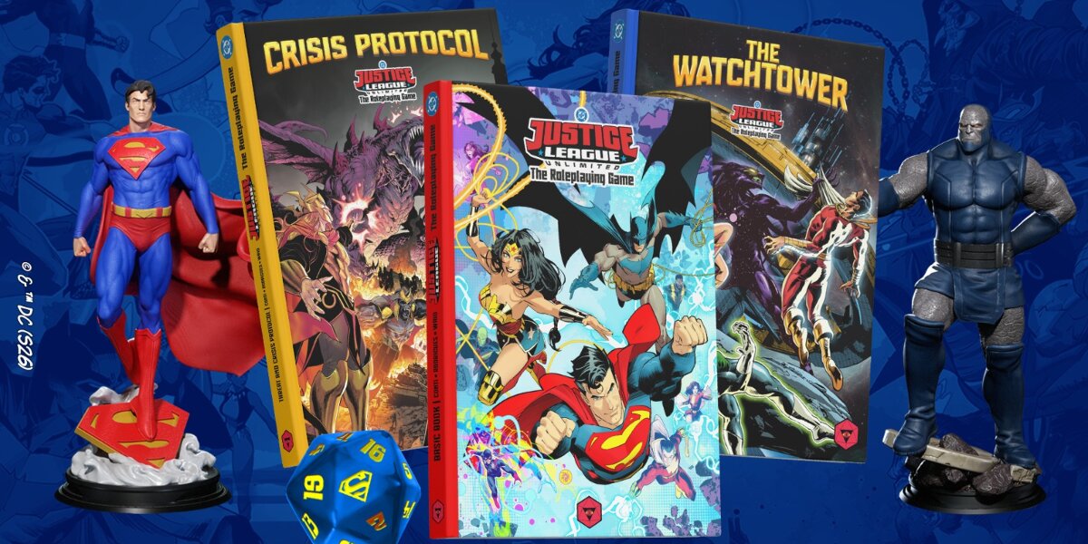 Justice League Unlimited Becomes a Mark Waid TTRPG