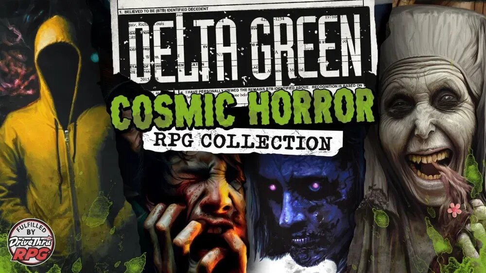 Delta Green Bundle Drops 34 Cosmic Horror Books From $1