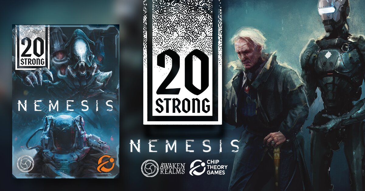 Featured image for 20 Strong Brings Nemesis, Tainted Grail and Etherfields to Your Solo Table