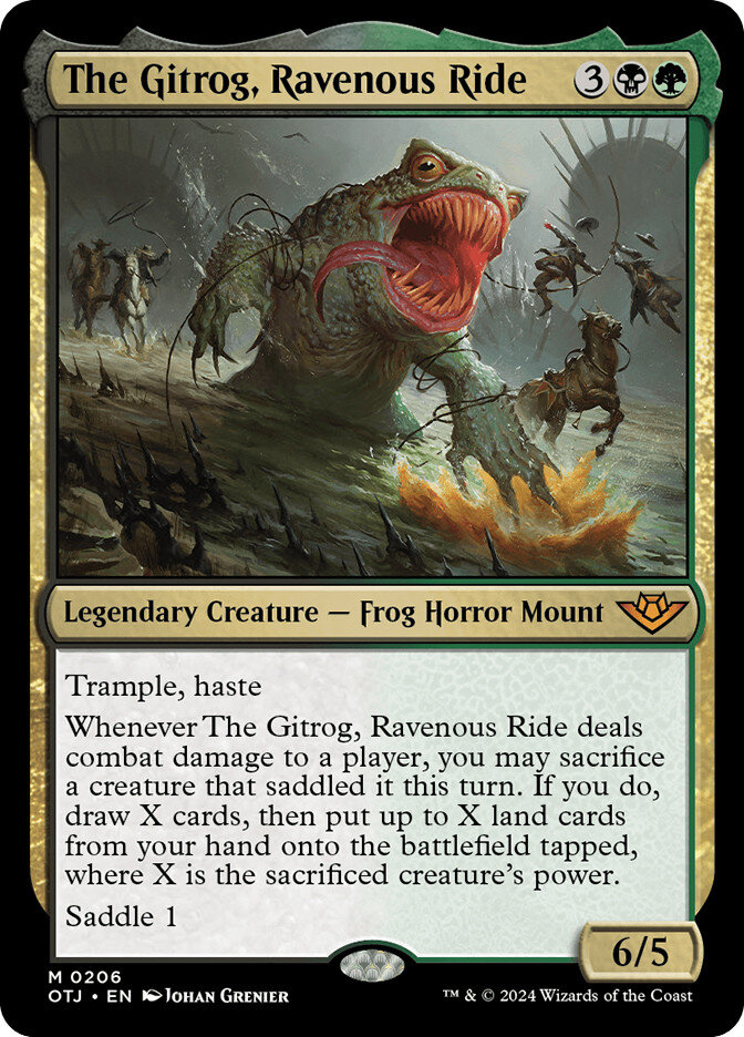 Featured image for Gitrog Ravenous Ride Spikes 300% After Strixhaven Drop
