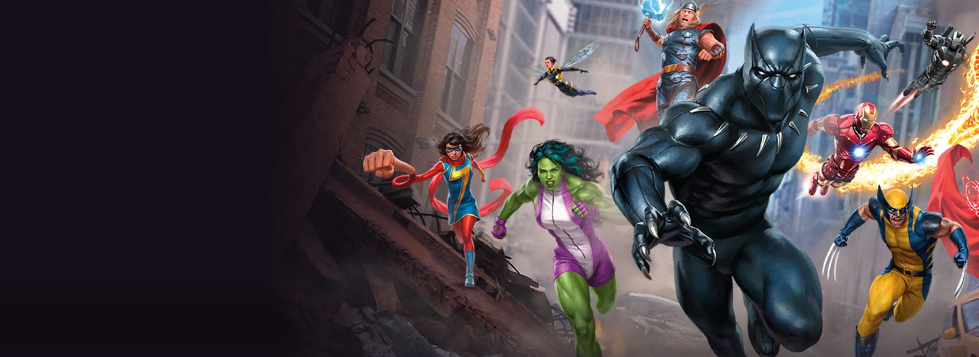 MTG Marvel Super Heroes Previews Start 2 June, Set Lands 26 June