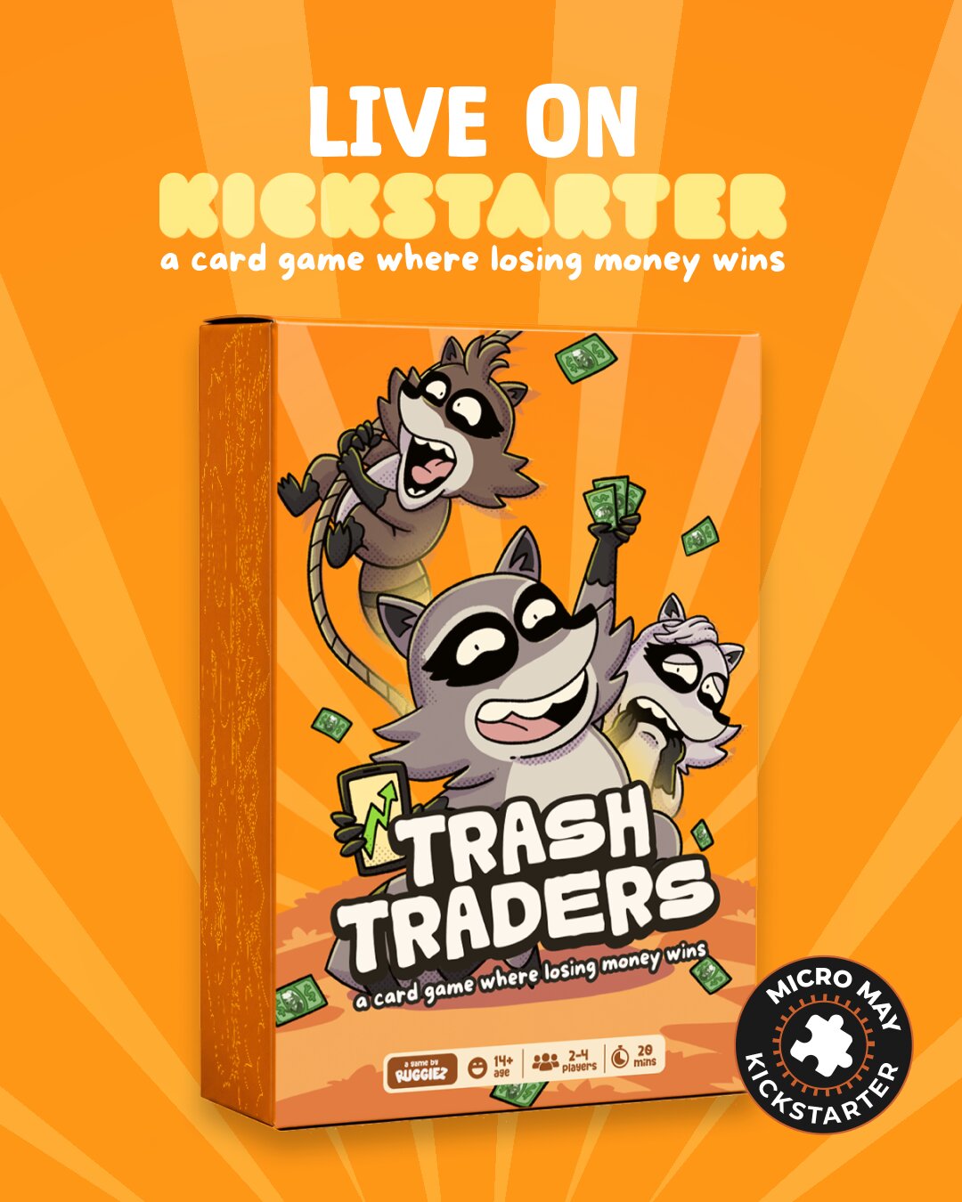 Trash Traders Is the Card Game Where Losing Money Wins