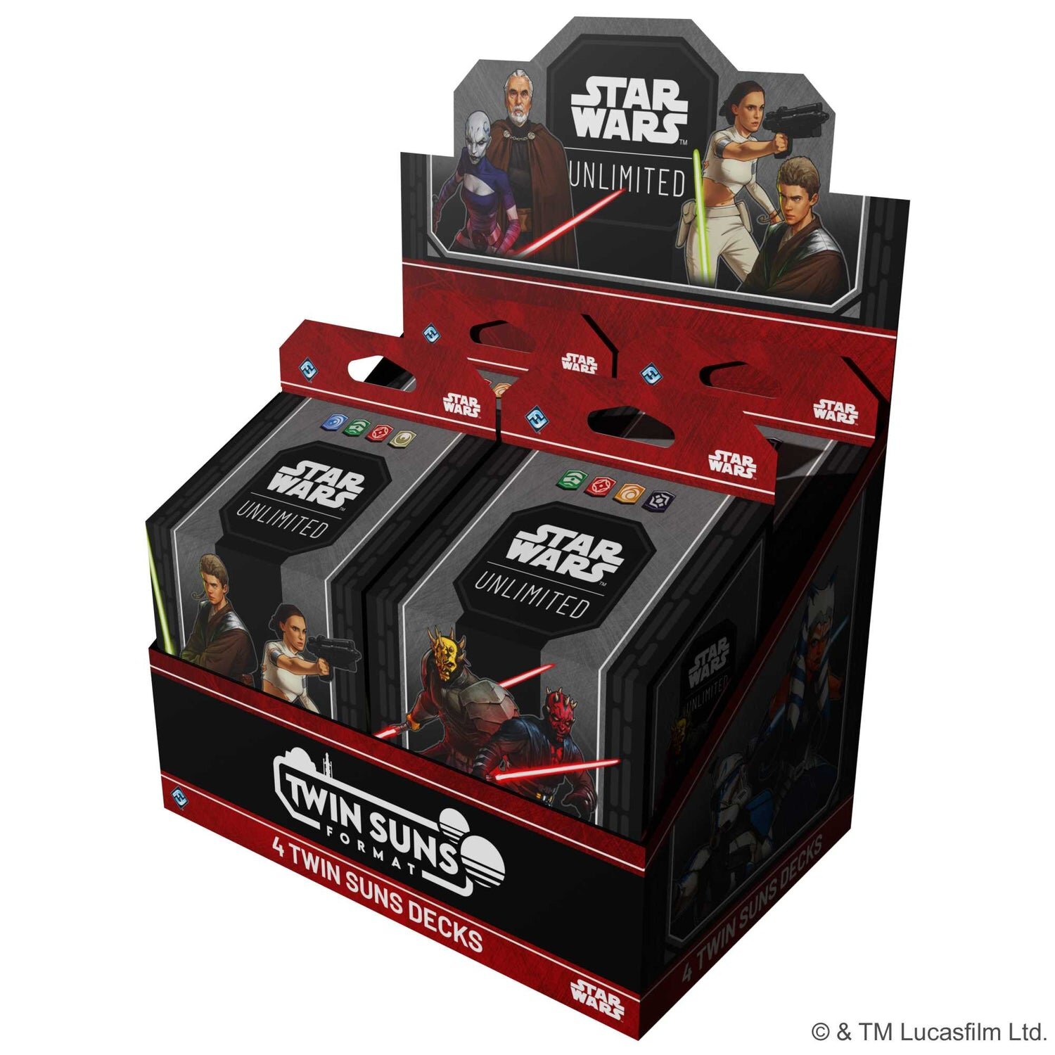 Twin Suns Decks Drop 8 May for Star Wars: Unlimited Multiplayer