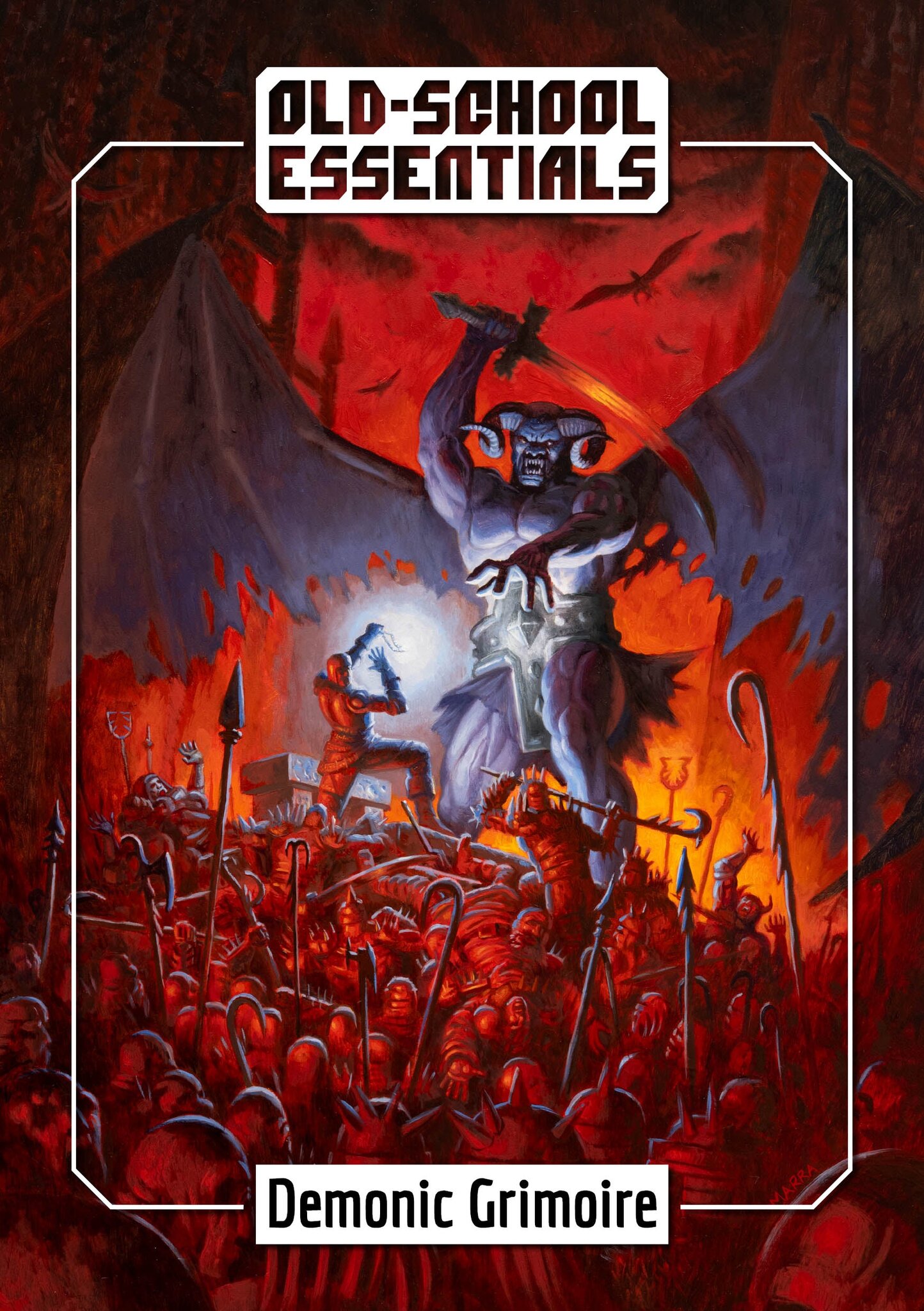 Necrotic Gnome's Demonic Grimoire Hits BackerKit for OSE Month