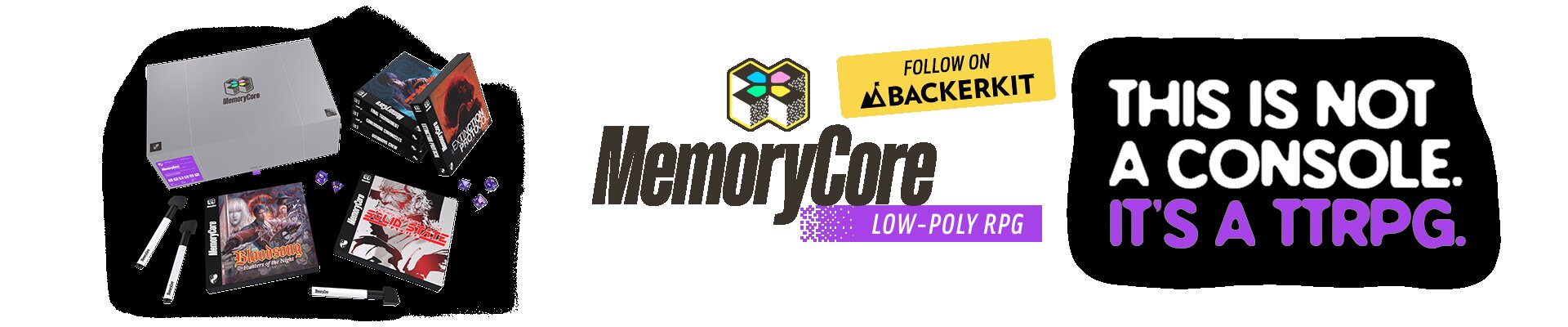 MemoryCore Turns 90s Video Games Into Tabletop RPGs This June