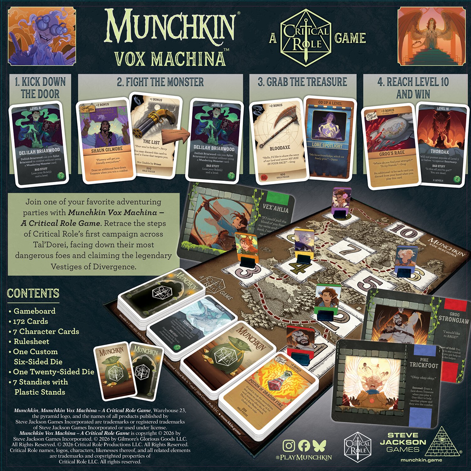 Featured image for Munchkin Vox Machina Adds a d20 to Critical Role Card Game