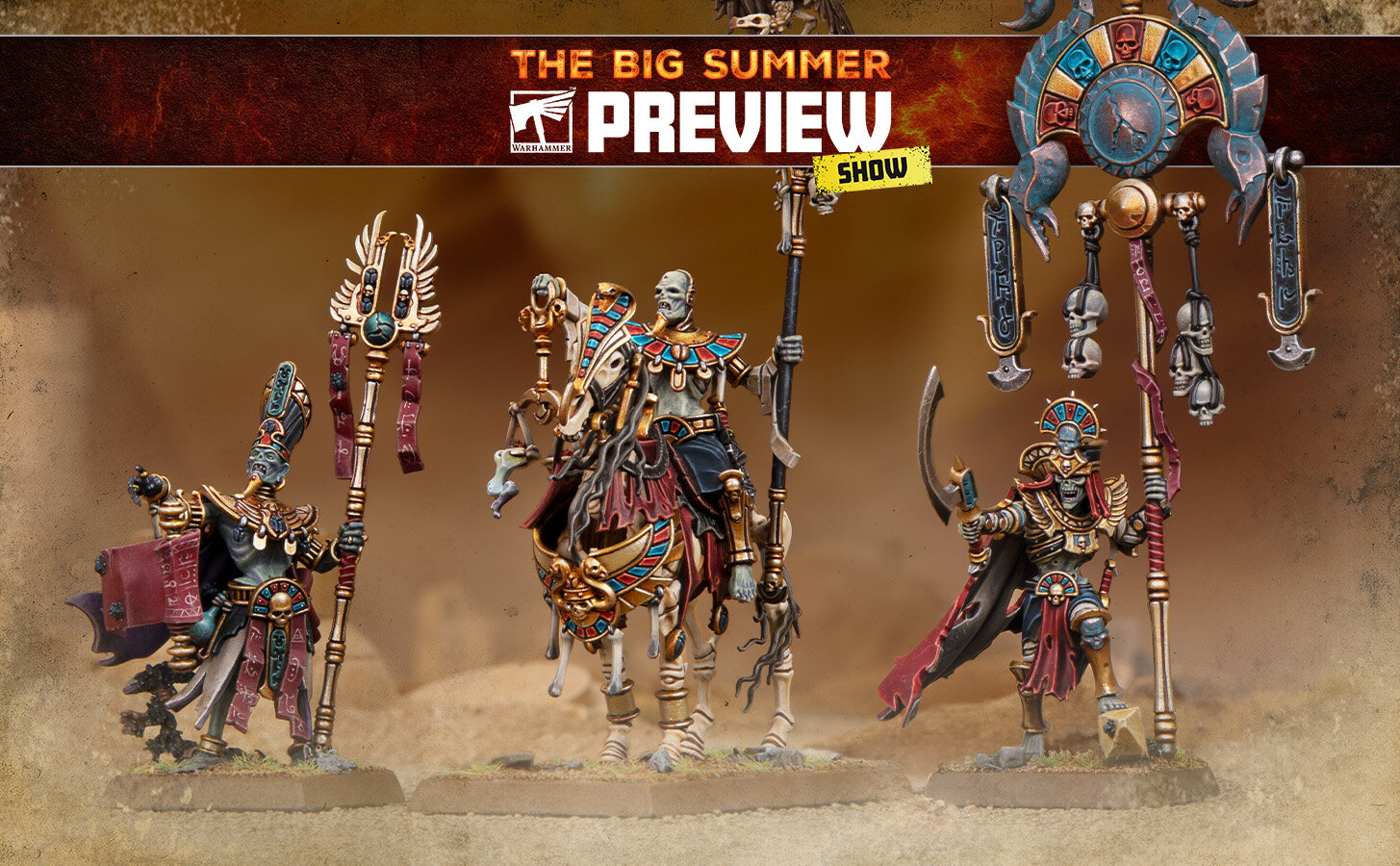 Tomb Kings March Again as Settra Invades the Old World
