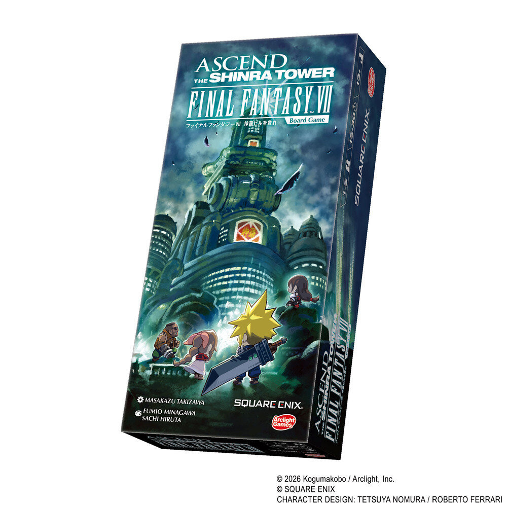 Featured image for Final Fantasy 7 Board Game Has You Climbing Shinra Tower