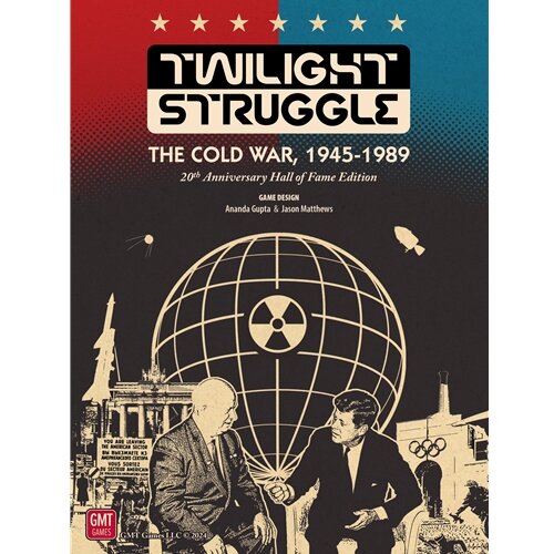 Twilight Struggle 20th Anniversary Edition Hits the Printer at GMT