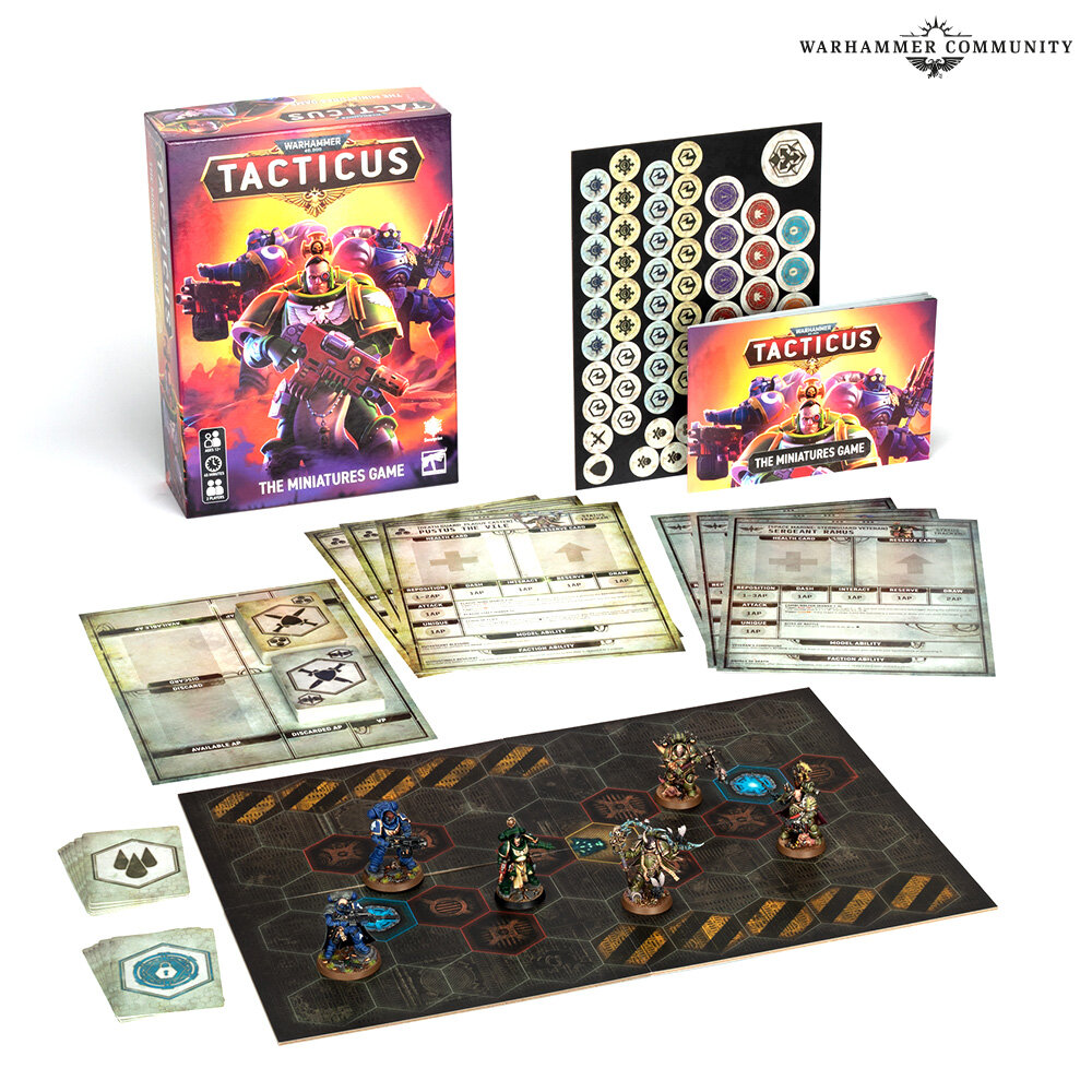 Warhammer 40,000: Tacticus Becomes a Boxed Minis Game