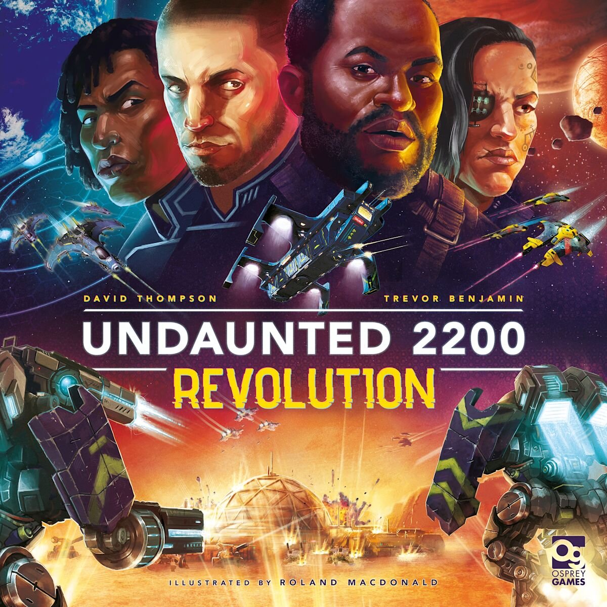 Featured image for Undaunted 2200: Revolution Brings Mechs and Dogfights in October