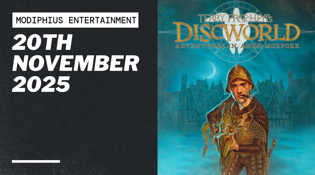 Discworld RPG Reaches Shops as Modiphius Grows the Line