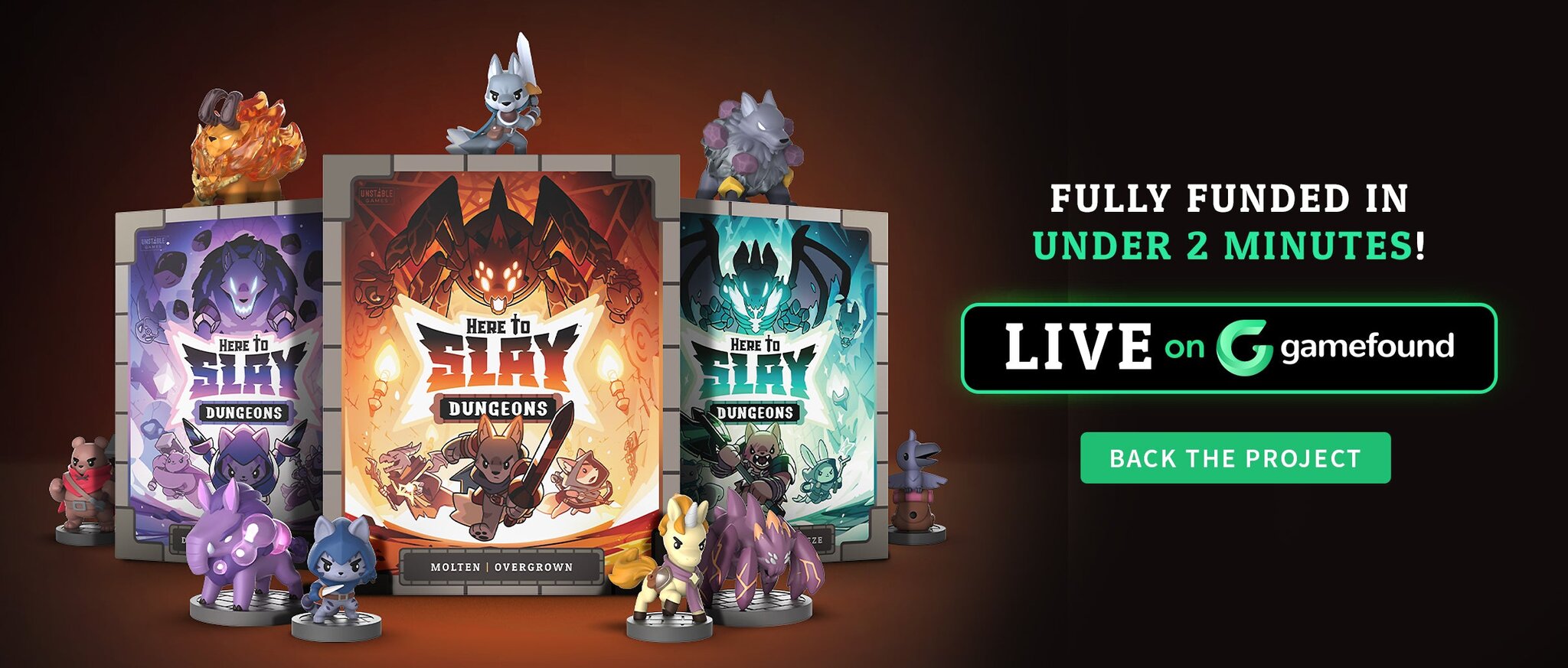 Here to Slay Dungeons Closes Monday, Closing In On $5 Million