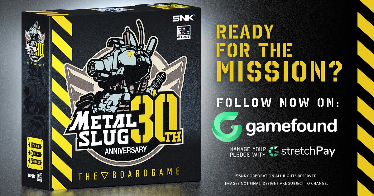 Metal Slug Charges to the Tabletop for Its 30th Anniversary